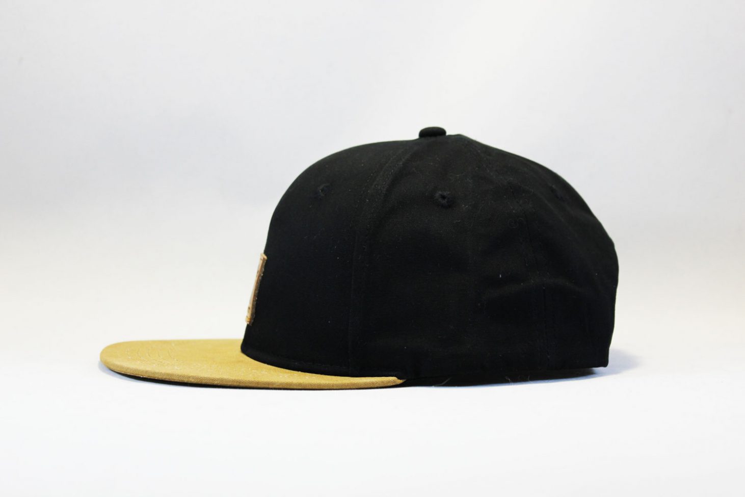 кархарт украина кепка snapback Carhartt черно-коричневая с кожаным логотипом
