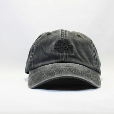 джинсовая бейсболка кепка STUSSY серая купить