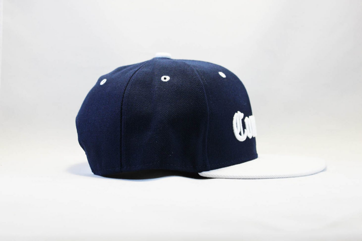 гетто одежда купить кепка Snapback Compton New Era Синяя с белым