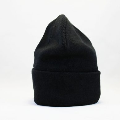 шапка Carhartt beanie черная логотип сбоку купить оригинал