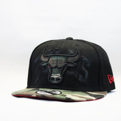 кепка snapback chicago bulls newera военная милитари комуфляжнная с быком