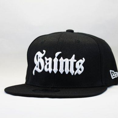 кепка бейсболка SAINTS New Era snapback черная бейсболка