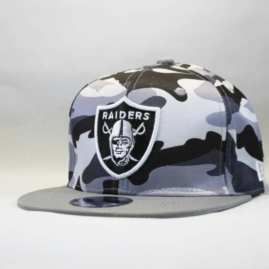 кепка snapback RAIDERS New Era военная бейсболка