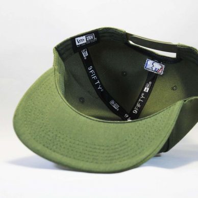 кепка snapback LA new era Los Angeles зеленая купить
