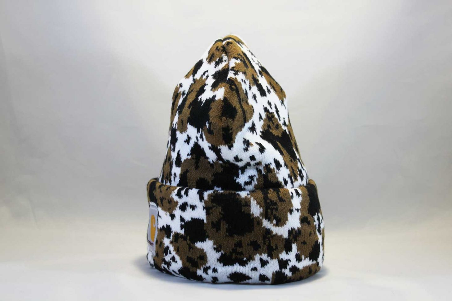 бини купить шапка beanie carhartt brown корчневая военная милитари