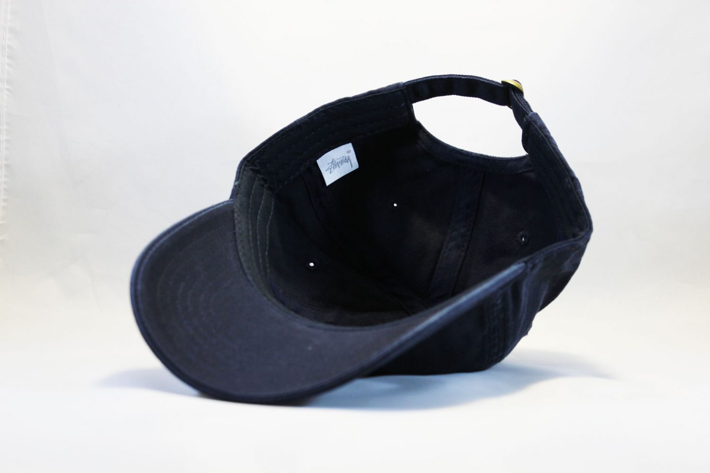 кепка бейсболка stussy синяя черный логотип