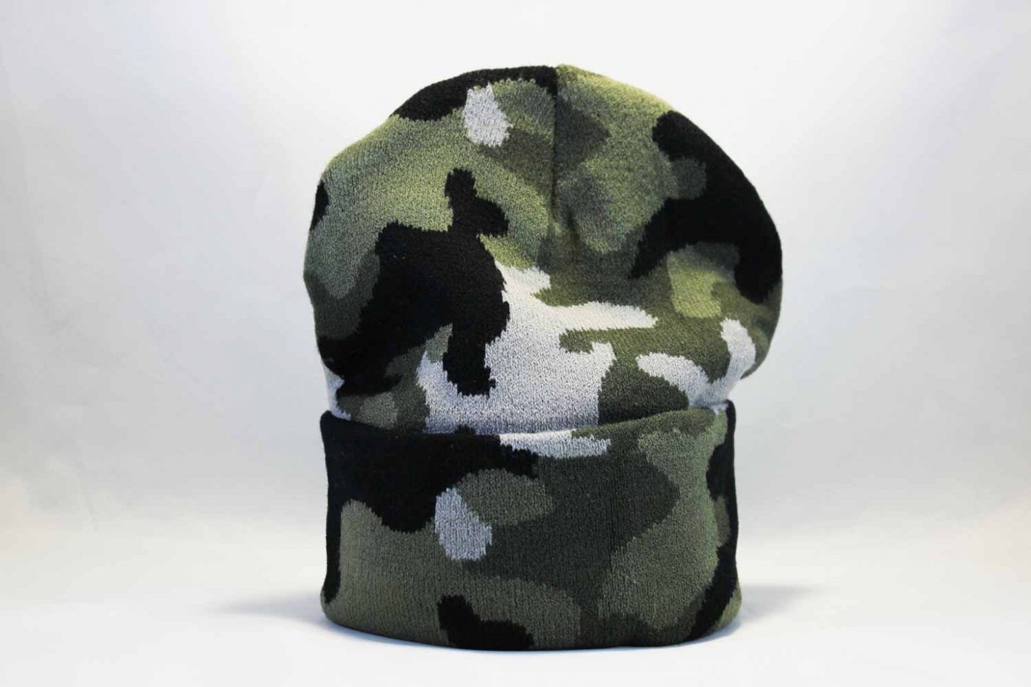 теплая зимняя шестяная шапка beanie carhartt зеленая военая милитари military