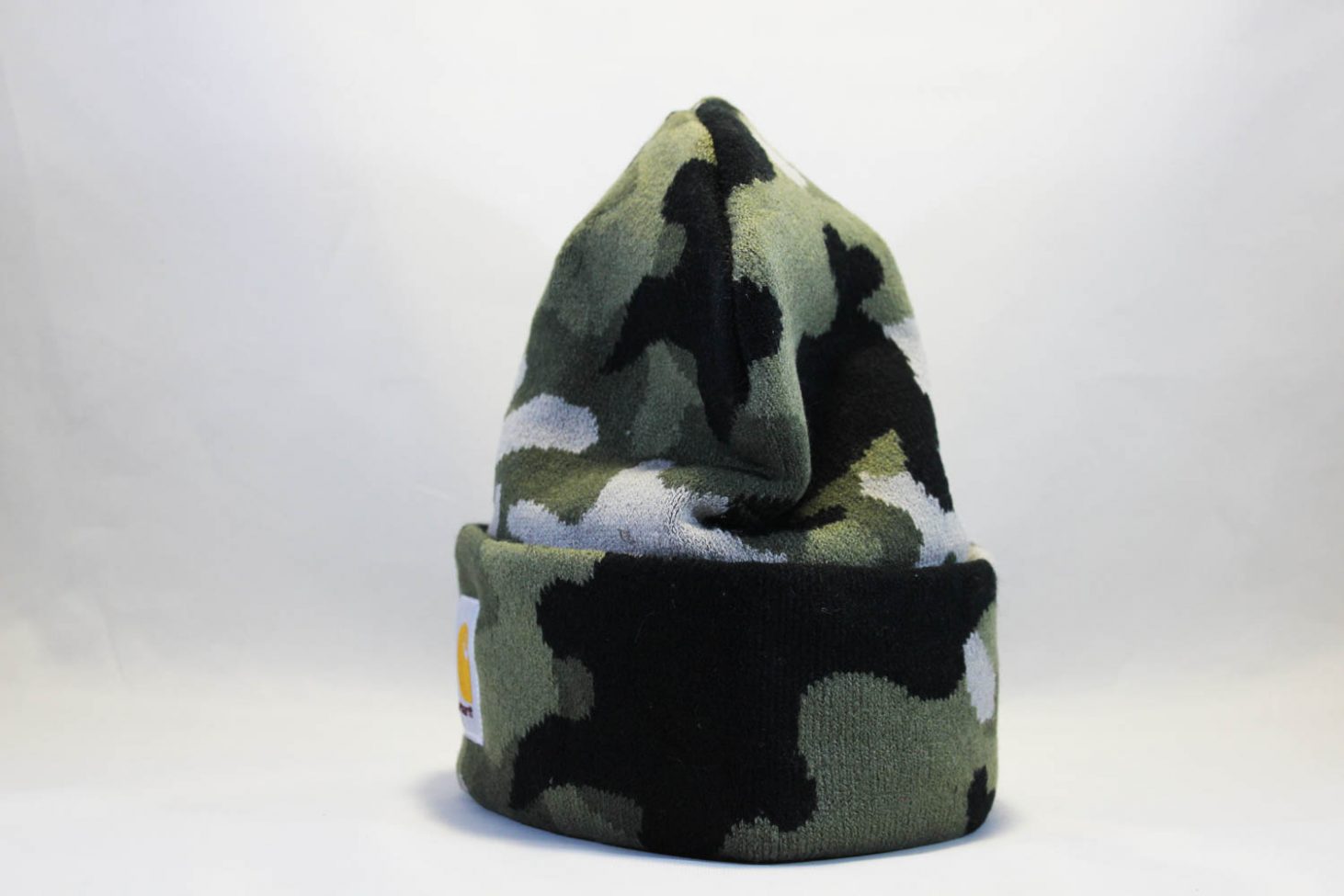 военной расскраски шапка beanie carhartt зеленая военая милитари military