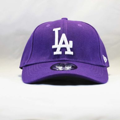 кепка бейсболка LA Los Angeles New Era Сереневая бейсболка