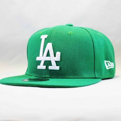 купить snapback LA Los Angeles New Era green зеленая бейсболка