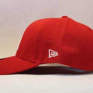 кепка бейсболка LA LOS ANGELES NEW ERA RED красная купить