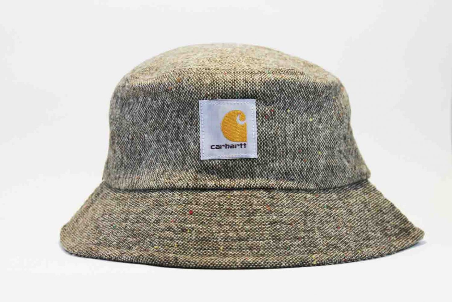 кархарт лого оиригнал купить панама carhartt buckethat осенняя теплая зимняя коричневая оригинал
