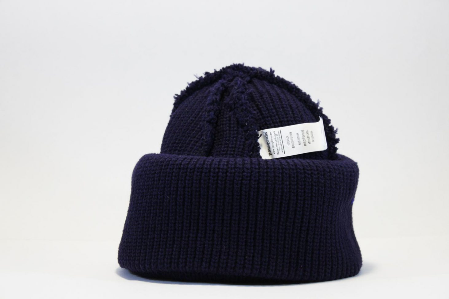 шапка beanie patagonia blue синяя теплая зимняя купить
