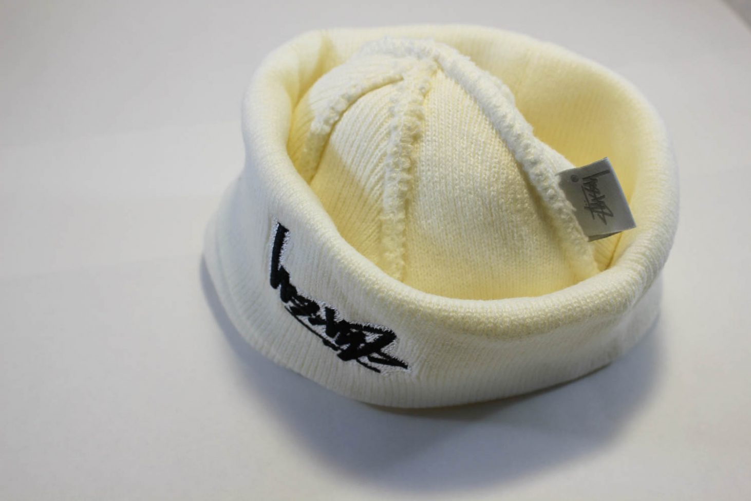 шапка beanie STUSSY USA белая купить Украина оригинал