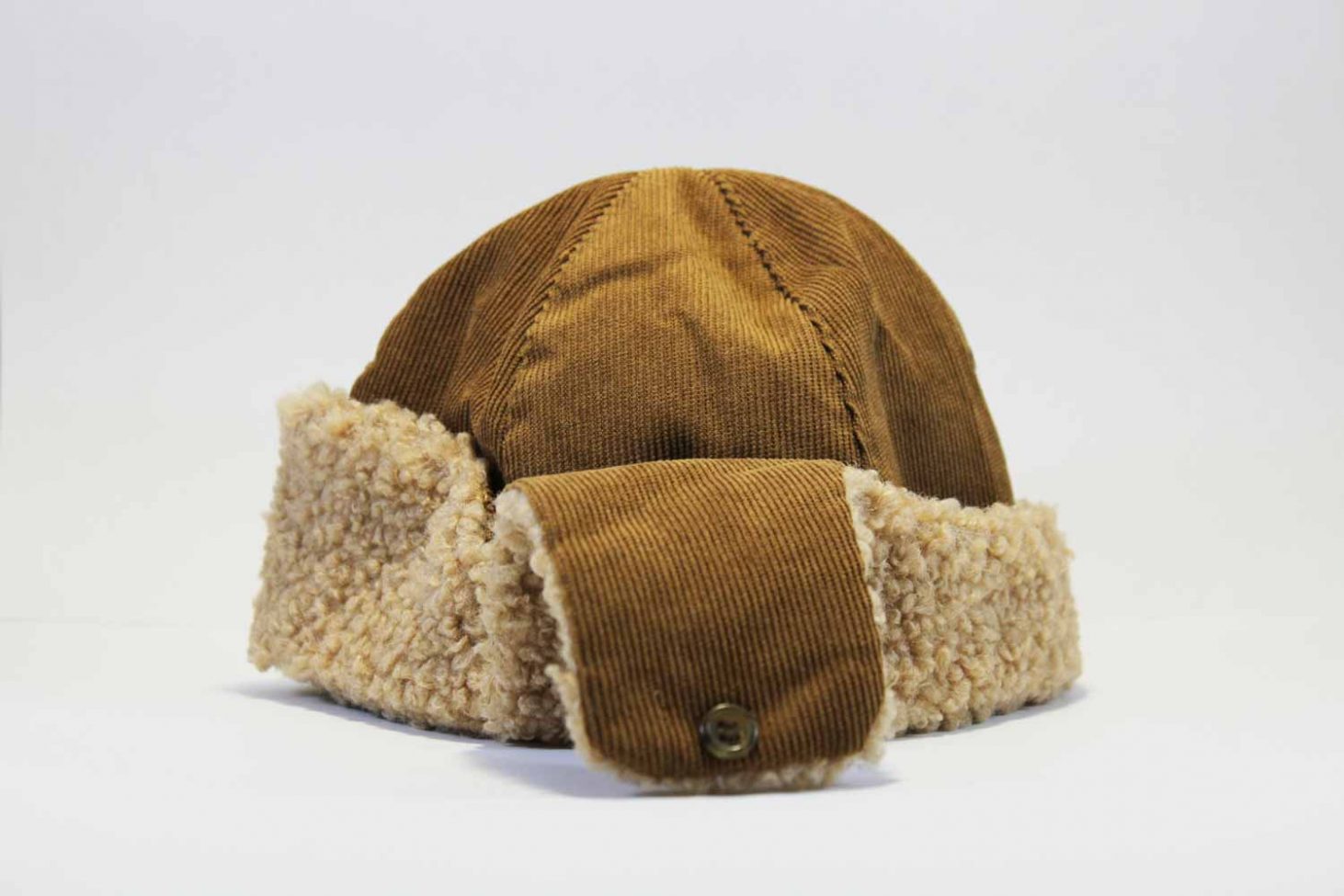 винтаждая одежда кархартт шапка ушанка carhartt trapper vintage купить оригинал коричневая