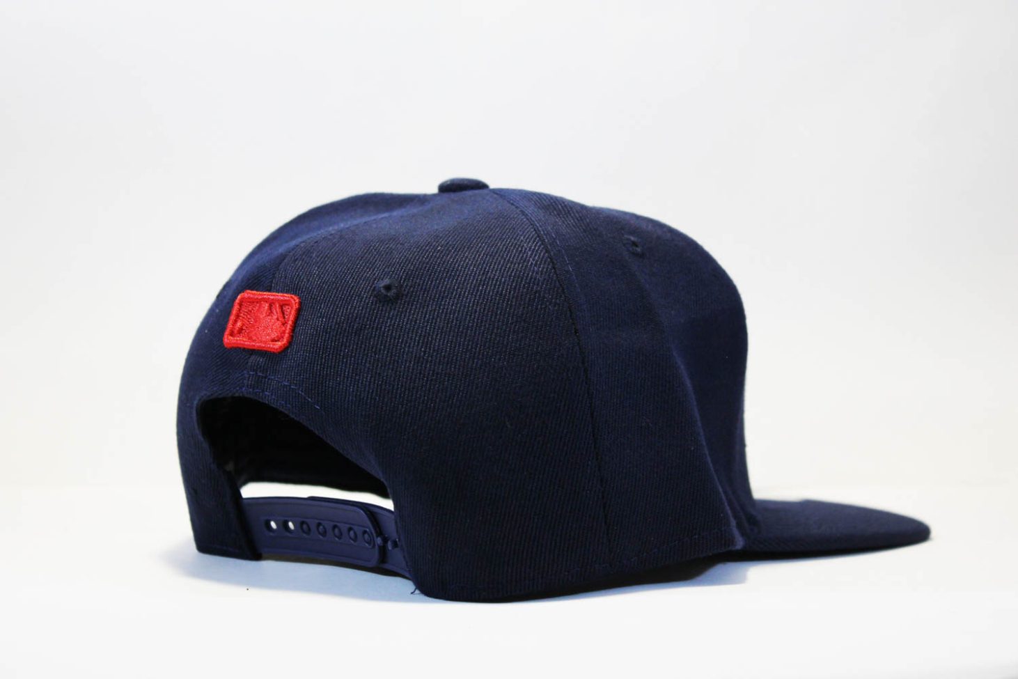 кепка snapack yankees new era темно синяя красный логотип